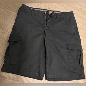 Men's Dark Gray Cargo Shorts